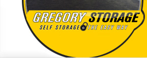 gregory self storage logo